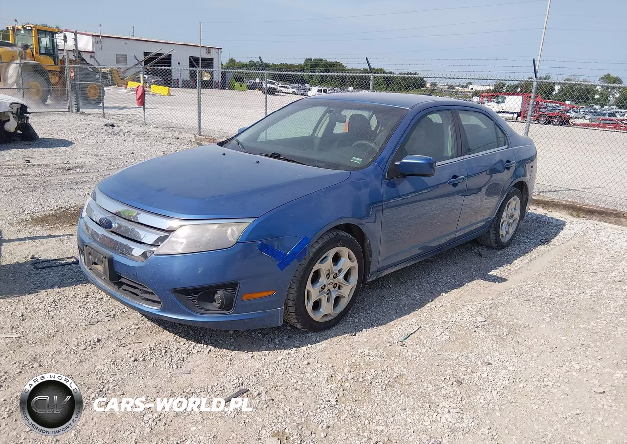 2010 Ford Fusion Se VIN:3FAHP0HA2AR132258 - 2