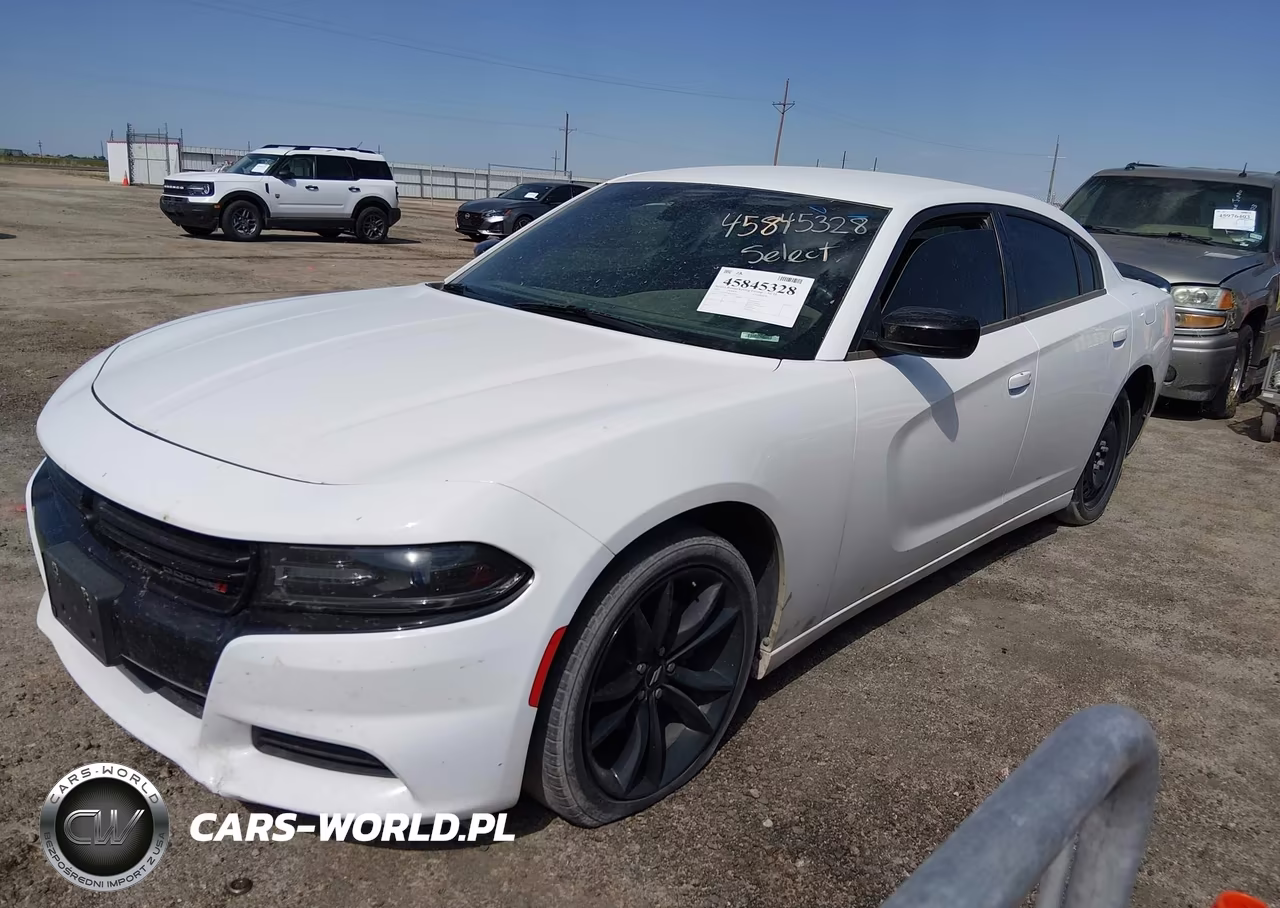 2018 Dodge Charger Sxt Rwd VIN:2C3CDXBG8JH306899 - 2