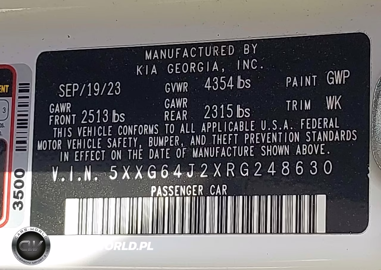 2024 Kia K5 Gt-Line VIN:5XXG64J2XRG248630 - 9