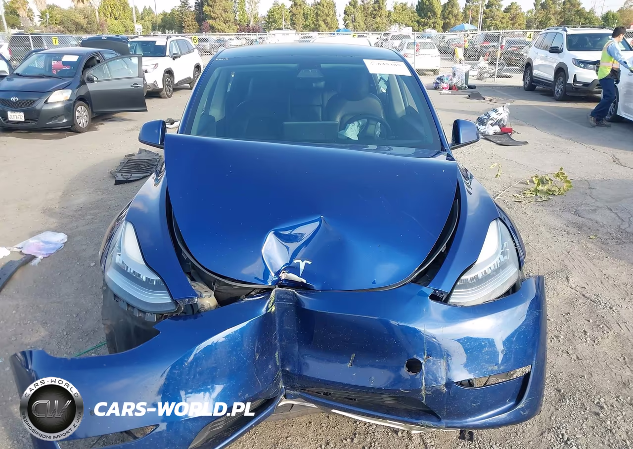 2020 Tesla Model Y Long Range Dual Motor All-Wheel Drive VIN:5YJYGDEE5LF022267 - 12