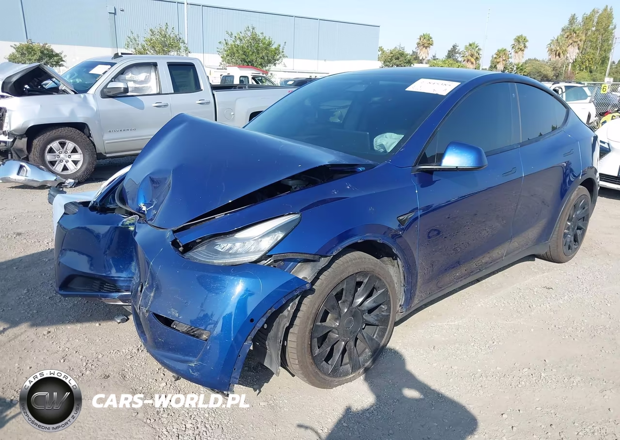 2020 Tesla Model Y Long Range Dual Motor All-Wheel Drive VIN:5YJYGDEE5LF022267 - 2