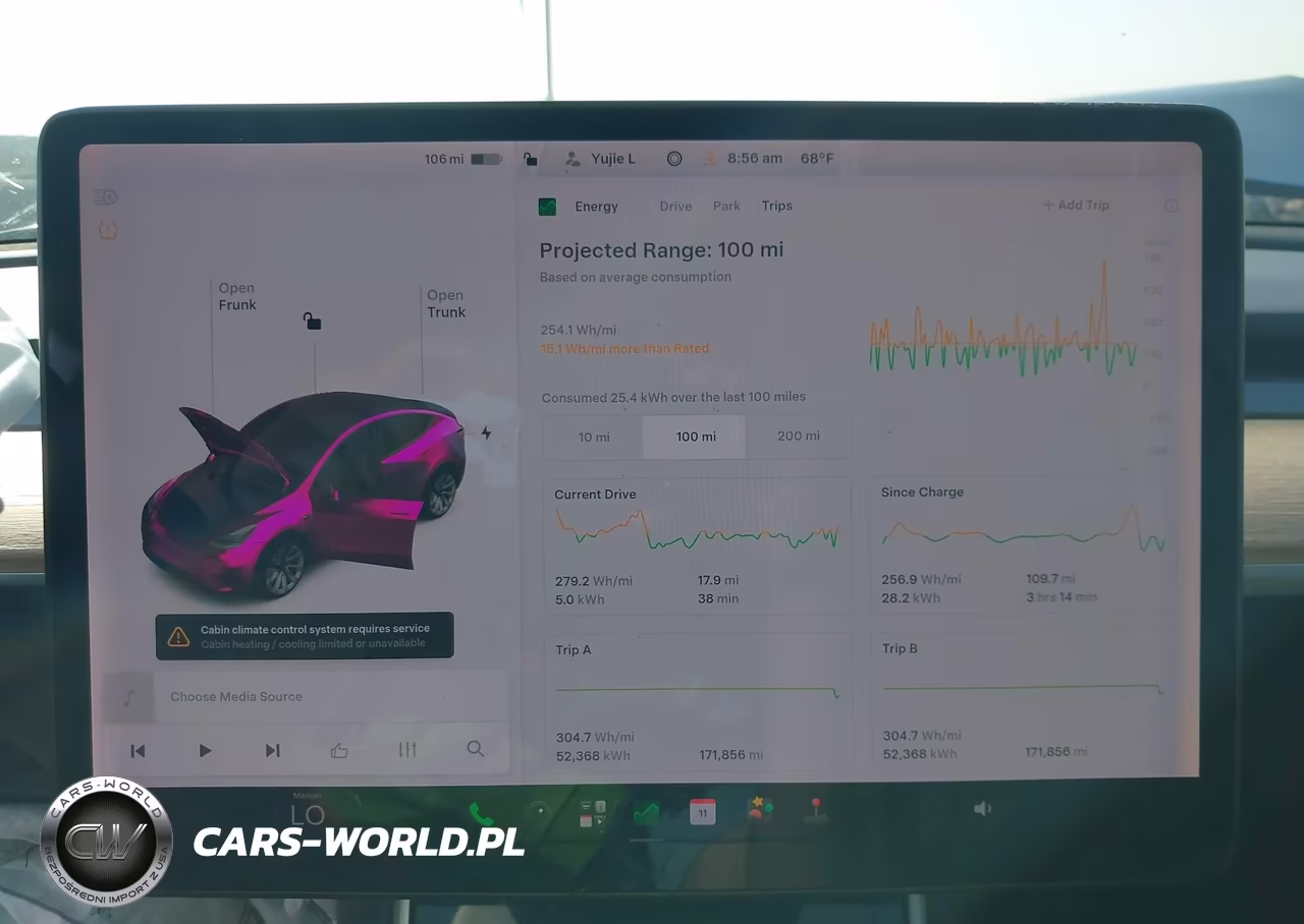 2020 Tesla Model Y Long Range Dual Motor All-Wheel Drive VIN:5YJYGDEE5LF022267 - 7