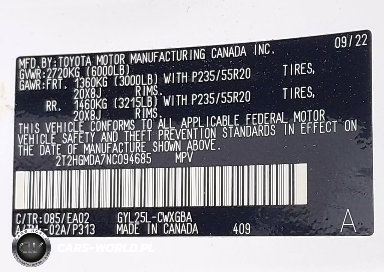 2022 Lexus Rx 450H VIN:2T2HGMDA7NC094685 - 9