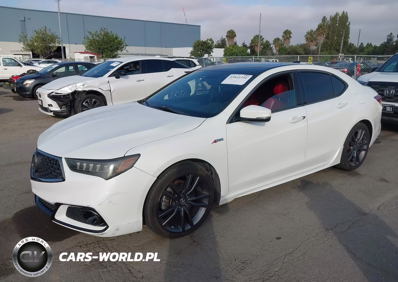 2018 Acura Tlx Tech A-Spec Pkgs VIN:19UUB3F62JA003164 - 2