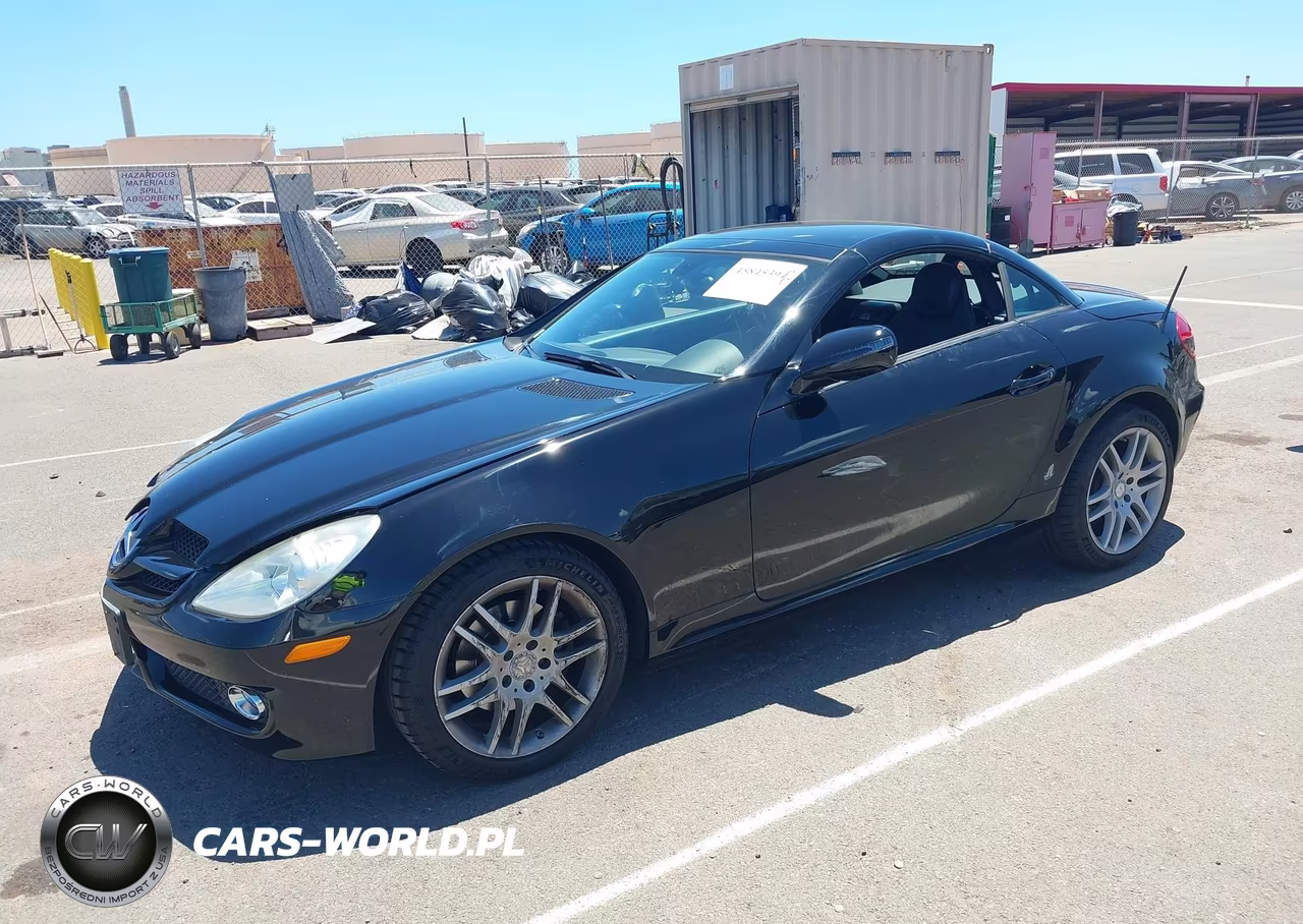 2009 Mercedes-Benz Slk 300 VIN:WDBWK54F59F204866 - 2