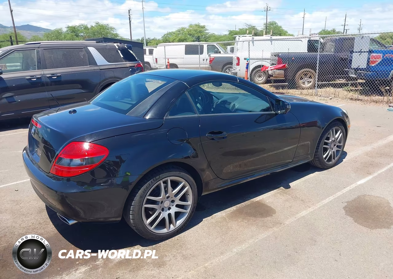 2009 Mercedes-Benz Slk 300 VIN:WDBWK54F59F204866 - 4