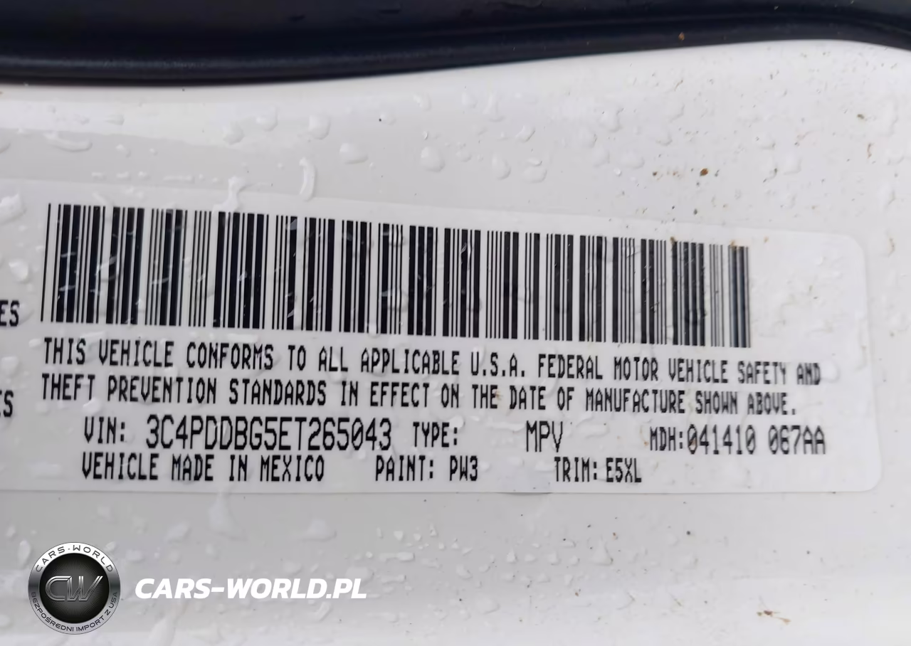 2014 Dodge Journey Sxt VIN:3C4PDDBG5ET265043 - 9