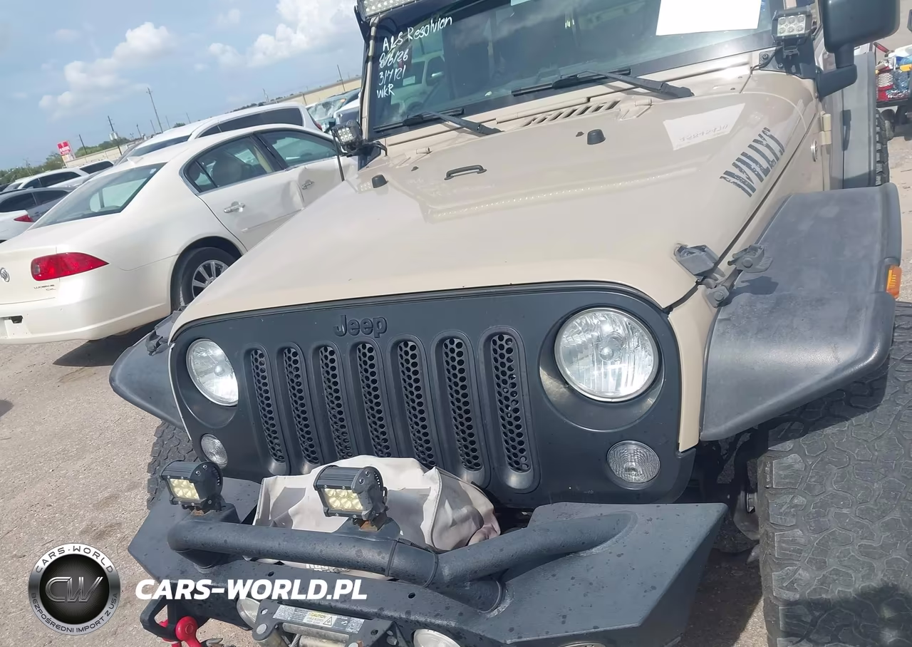 2016 Jeep Wrangler Willys Wheeler VIN:1C4AJWAG5GL317121 - 12