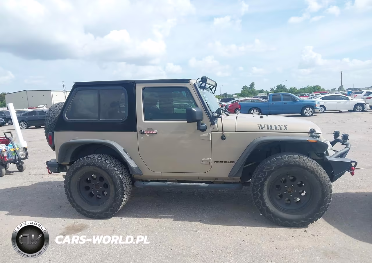 2016 Jeep Wrangler Willys Wheeler VIN:1C4AJWAG5GL317121 - 13