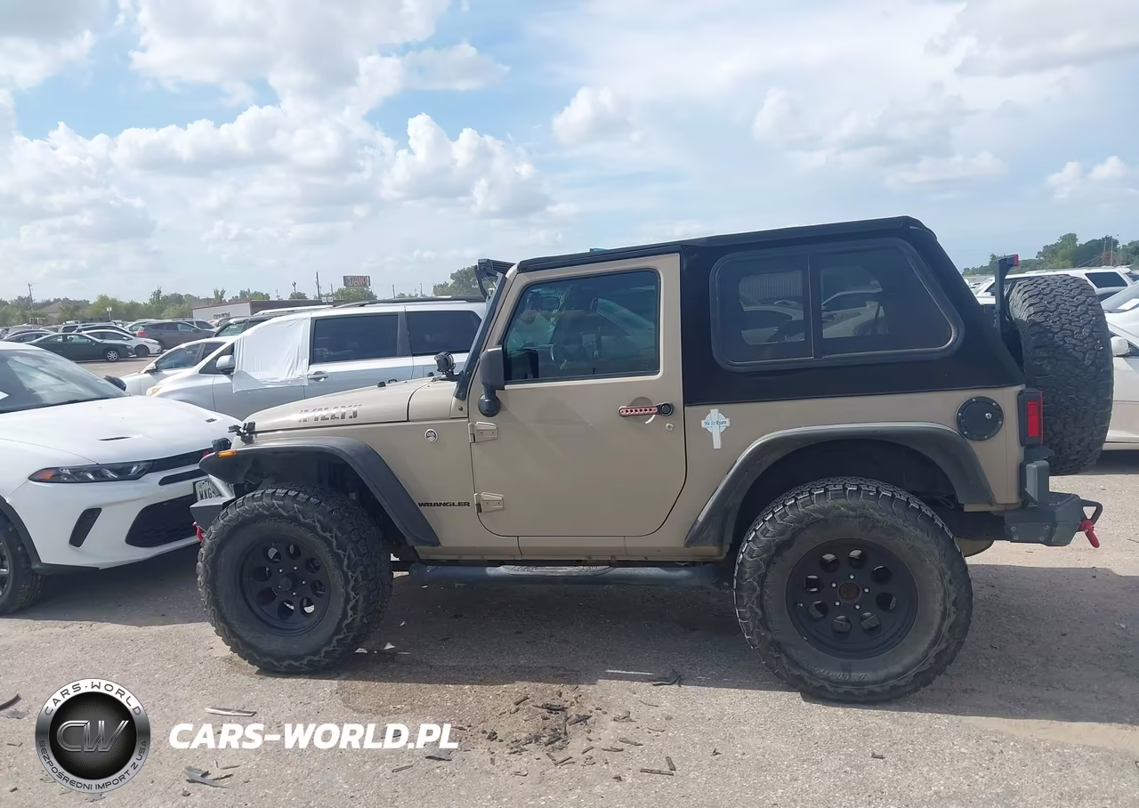 2016 Jeep Wrangler Willys Wheeler VIN:1C4AJWAG5GL317121 - 14