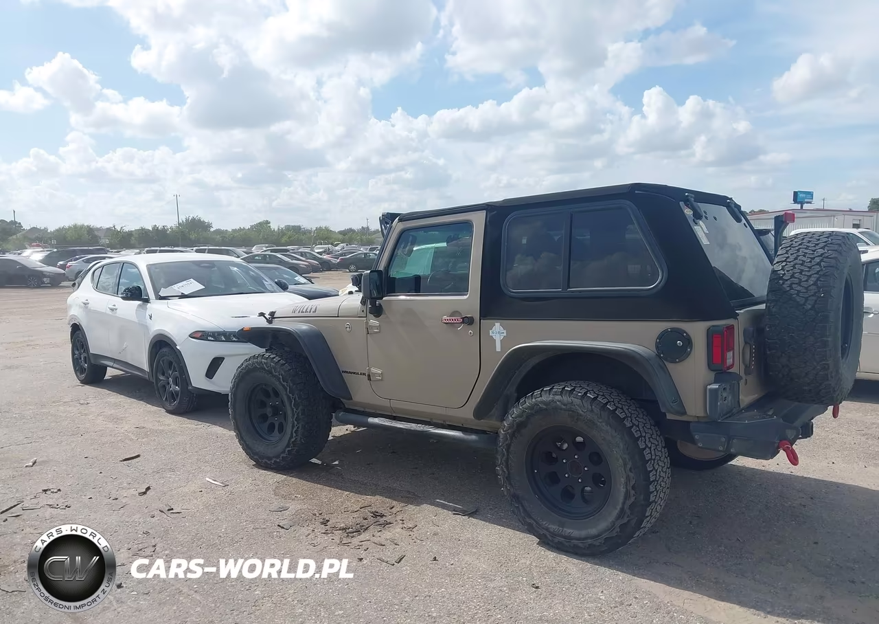 2016 Jeep Wrangler Willys Wheeler VIN:1C4AJWAG5GL317121 - 3