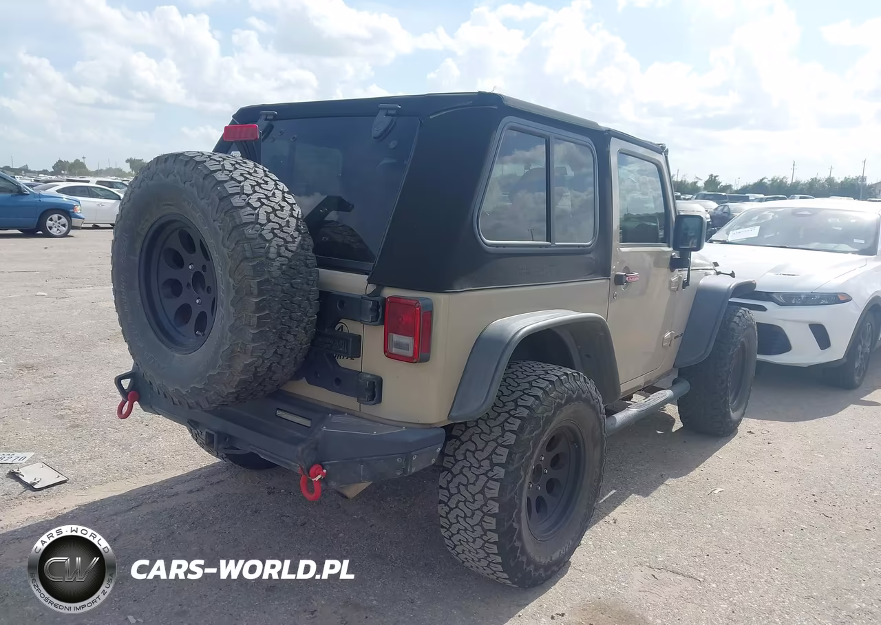2016 Jeep Wrangler Willys Wheeler VIN:1C4AJWAG5GL317121 - 4