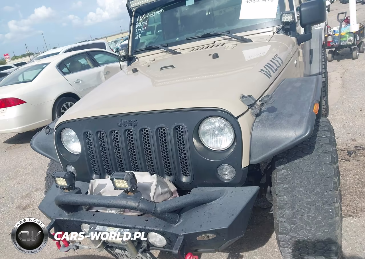 2016 Jeep Wrangler Willys Wheeler VIN:1C4AJWAG5GL317121 - 6