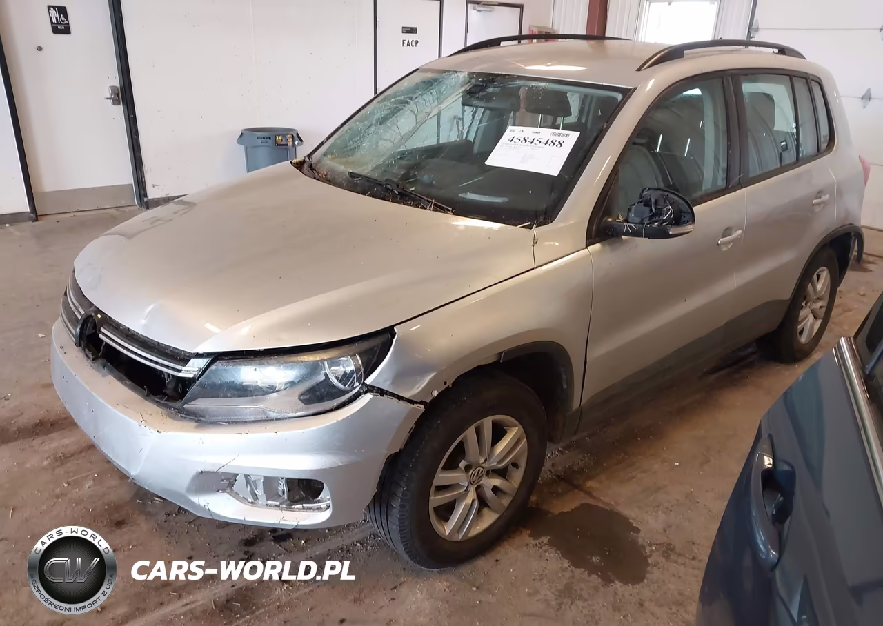 2016 Volkswagen Tiguan S VIN:WVGBV7AX8GW025326 - 2