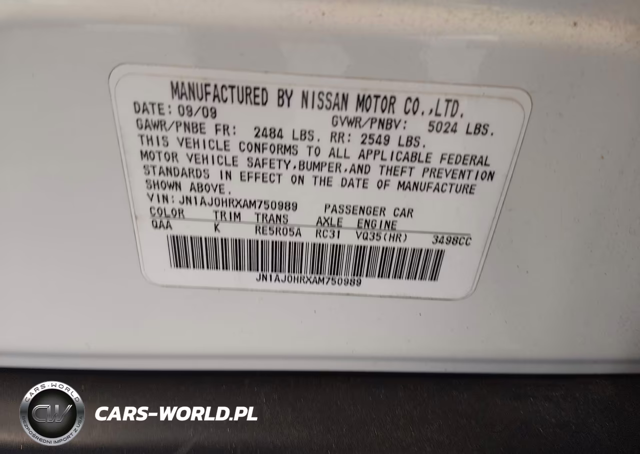 2010 Infiniti Ex35 Journey VIN:JN1AJ0HRXAM750989 - 9