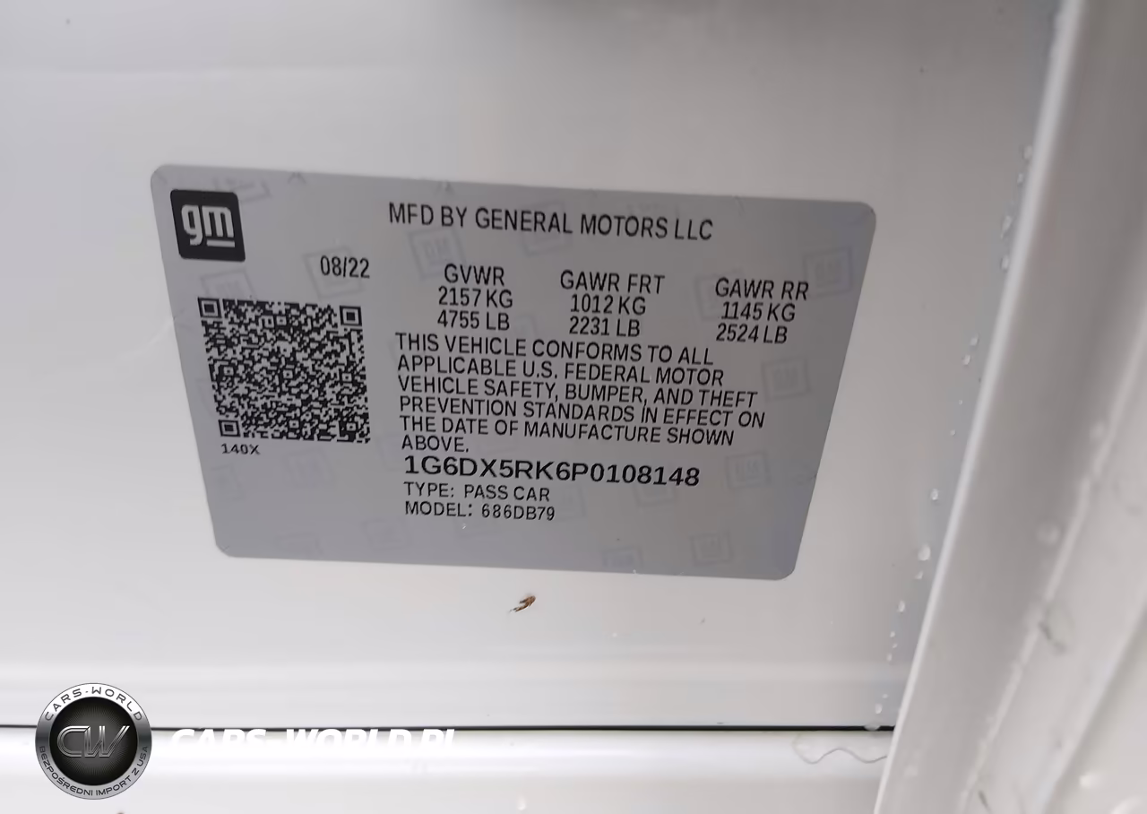 2023 Cadillac Ct5 Luxury VIN:1G6DX5RK6P0108148 - 9