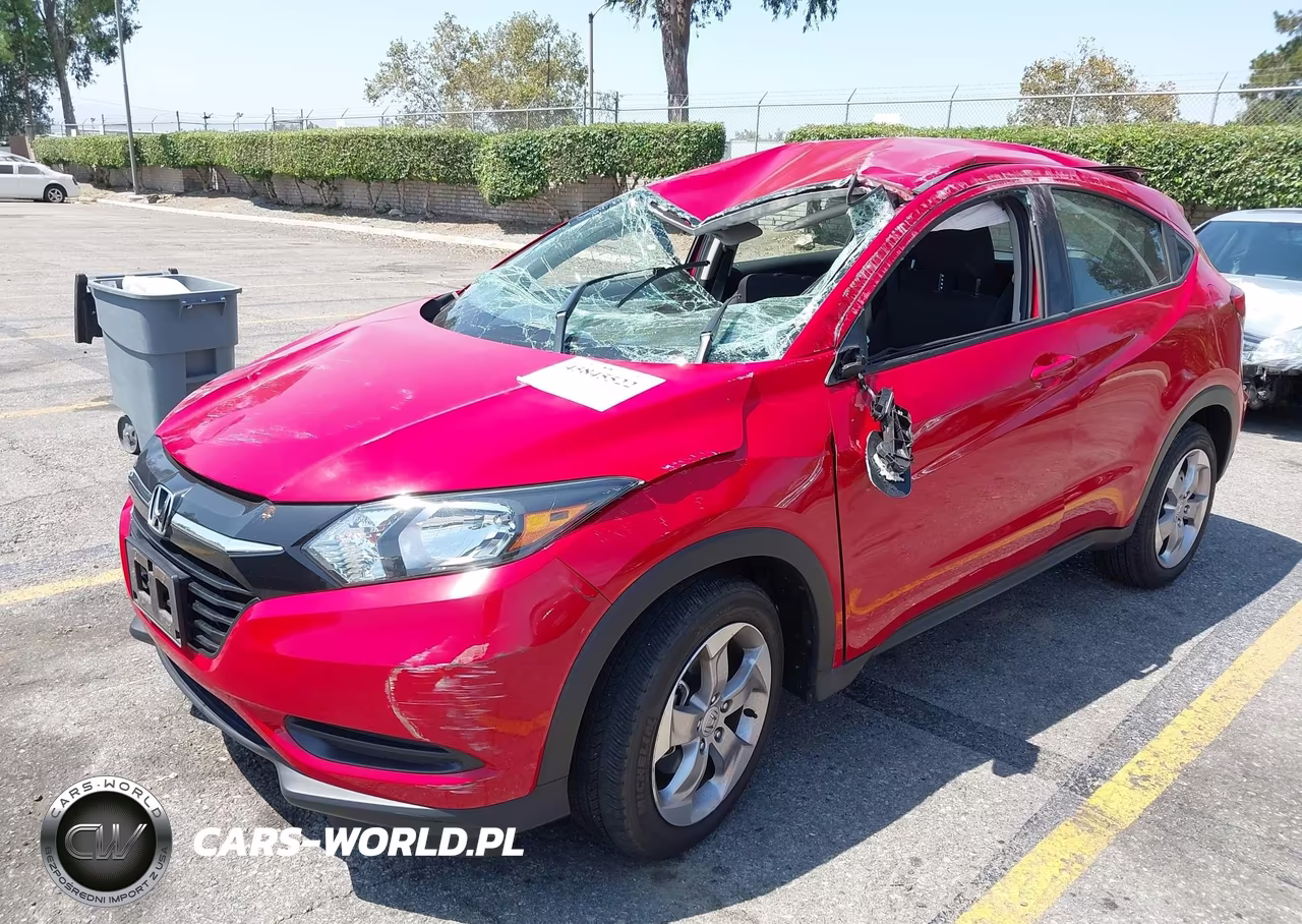 2018 Honda Hr-V Lx VIN:3CZRU5H37JG700760 - 2