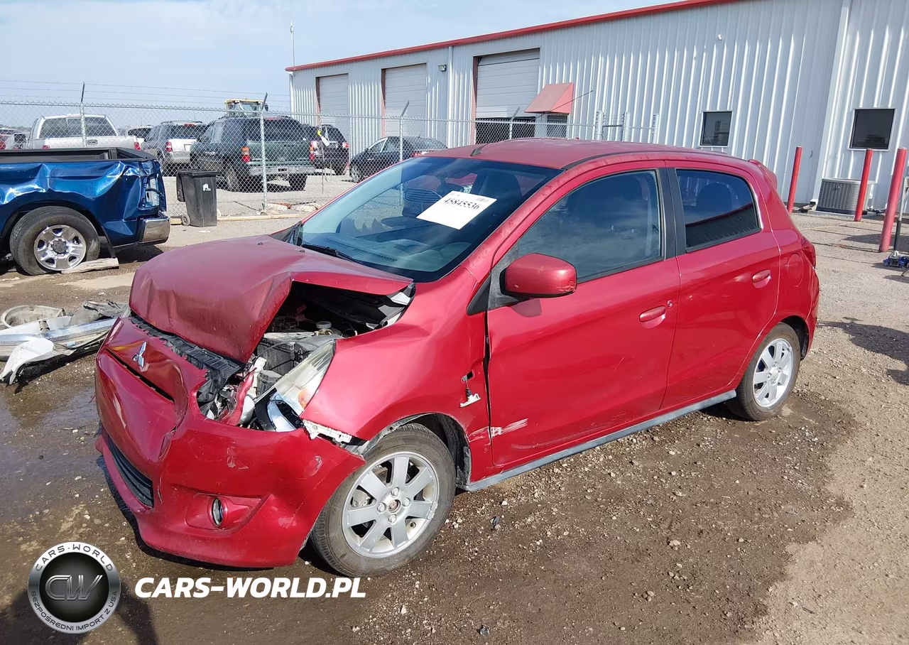2014 Mitsubishi Mirage Es VIN:ML32A4HJ1EH023843 - 2