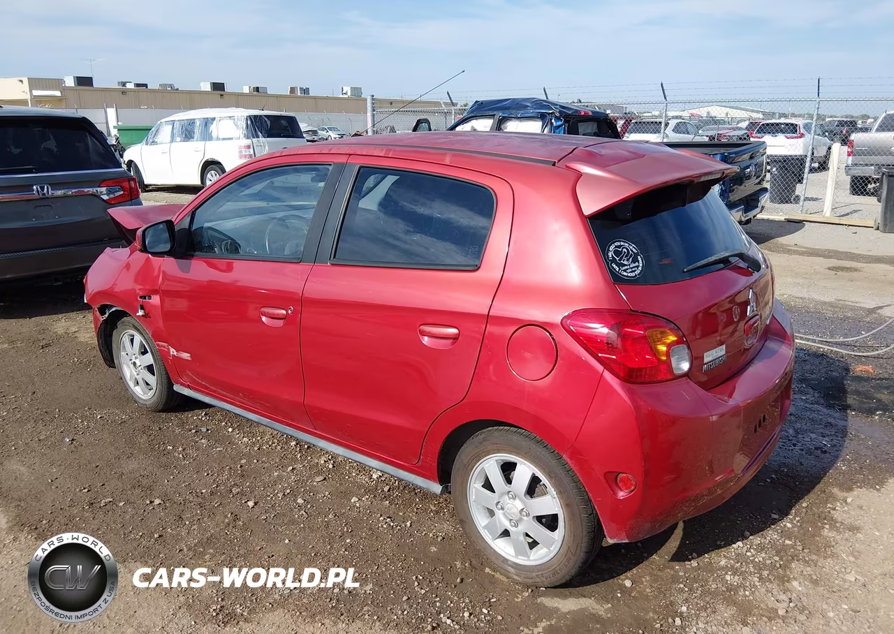 2014 Mitsubishi Mirage Es VIN:ML32A4HJ1EH023843 - 3
