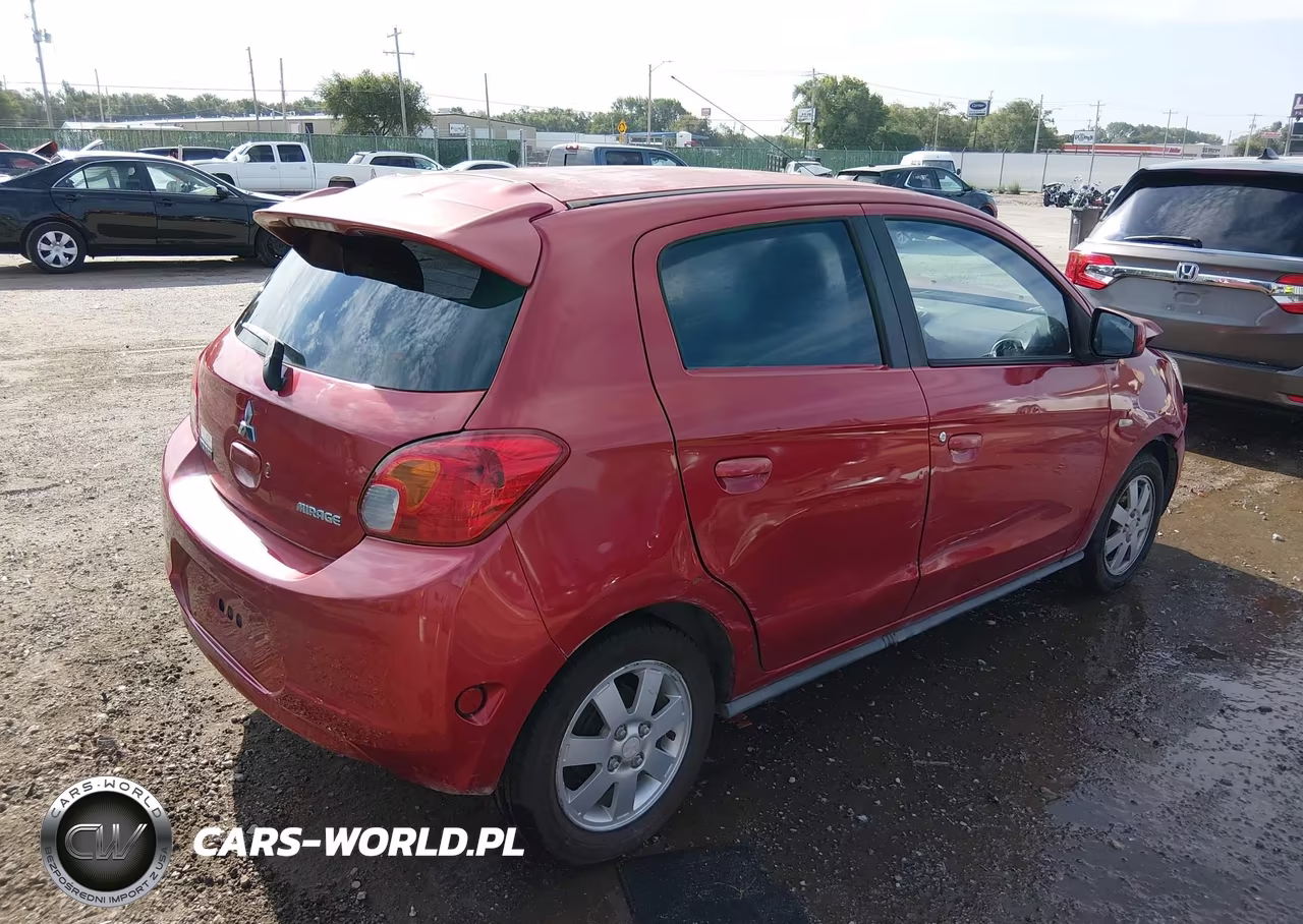 2014 Mitsubishi Mirage Es VIN:ML32A4HJ1EH023843 - 4
