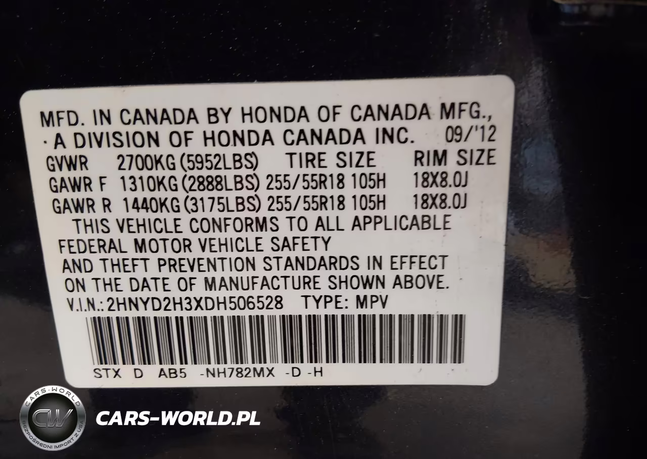 2013 Acura Mdx Technology Package VIN:2HNYD2H3XDH506528 - 9