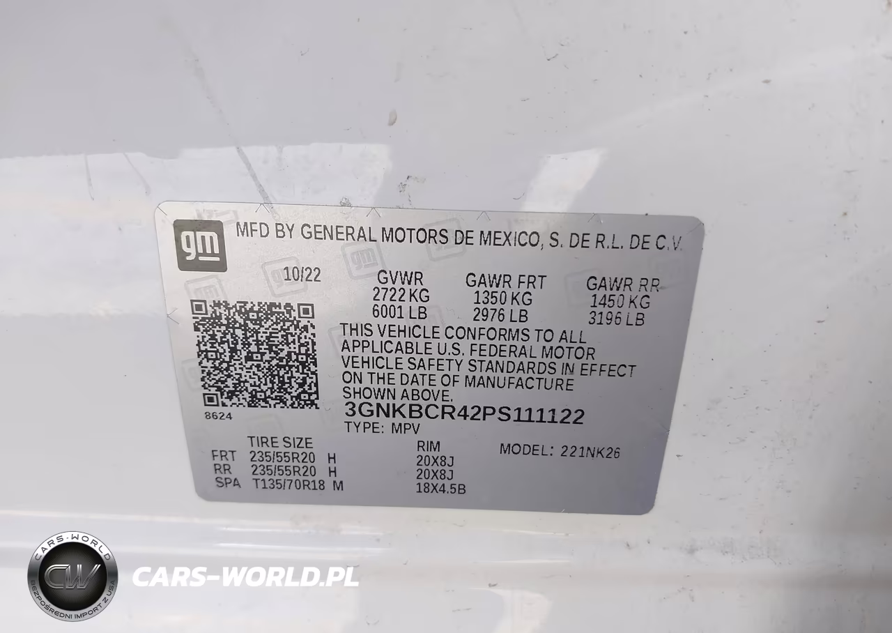 2023 Chevrolet Blazer 2Lt VIN:3GNKBCR42PS111122 - 9