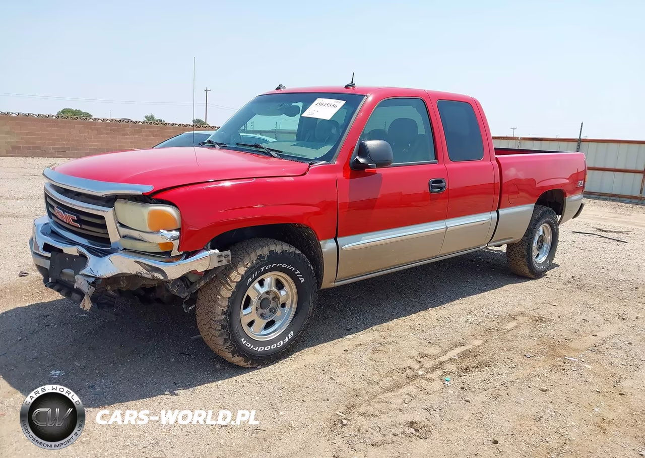2003 GMC Sierra 1500 Slt VIN:2GTEK19T231368403 - 2