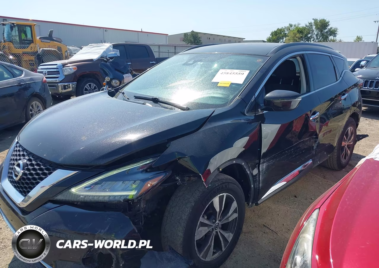 2021 Nissan Murano Sv Fwd VIN:5N1AZ2BJ4MC113106 - 2
