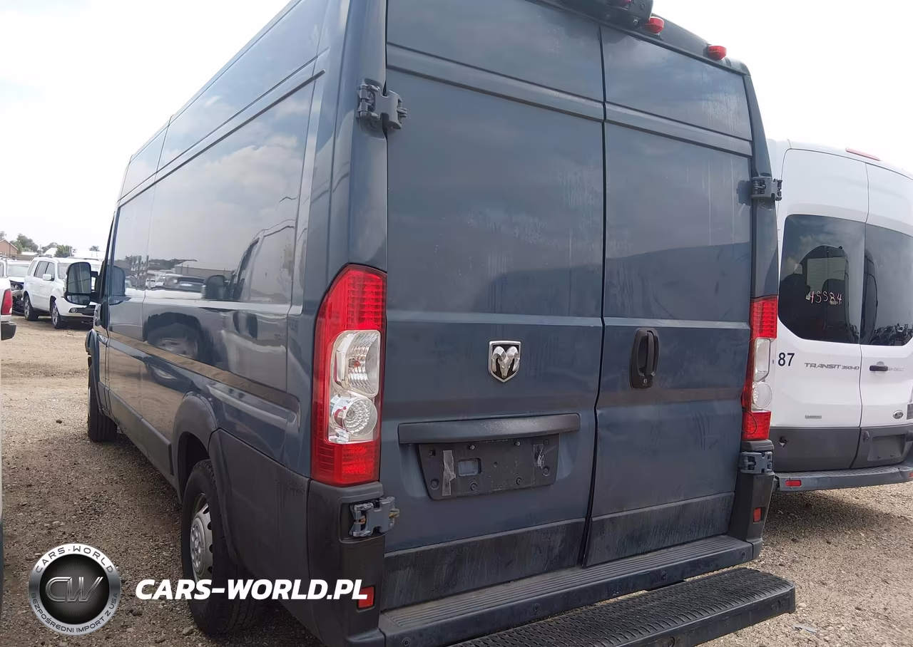 2019 Ram Promaster 3500 Cargo Van High Roof 159 Wb Ext VIN:3C6URVJG3KE558295 - 3
