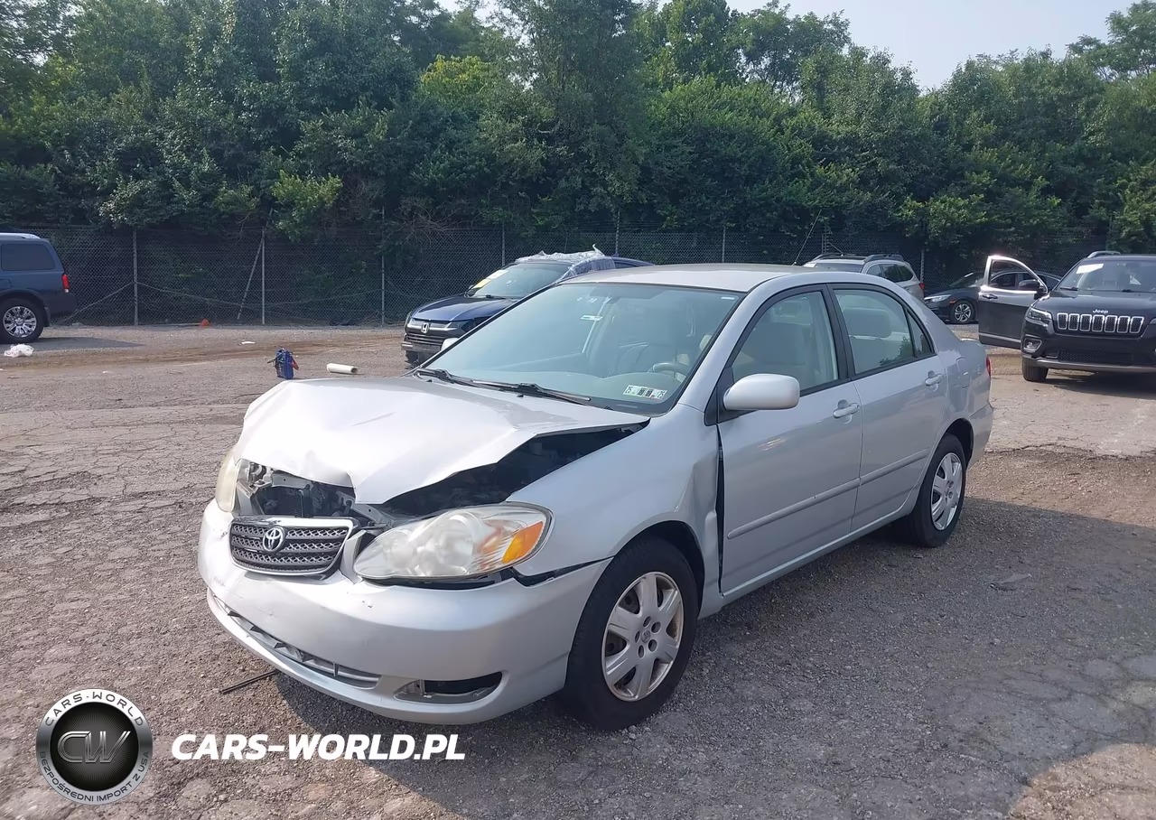 2008 Toyota Corolla Le VIN:2T1BR32E38C929674 - 2