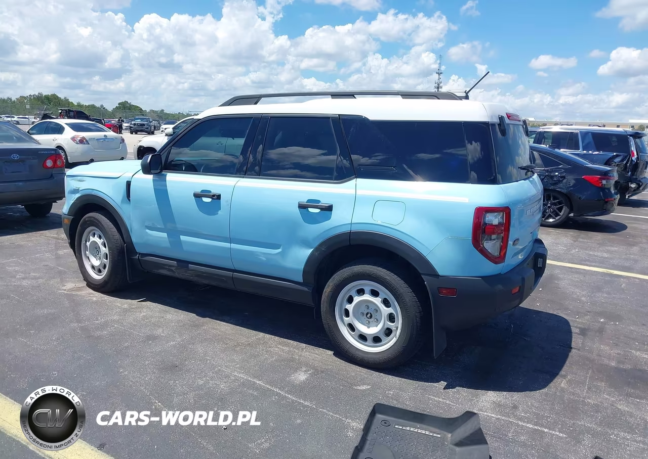 2025 Ford Bronco Sport Heritage VIN:3FMCR9GN2SRE39627 - 3