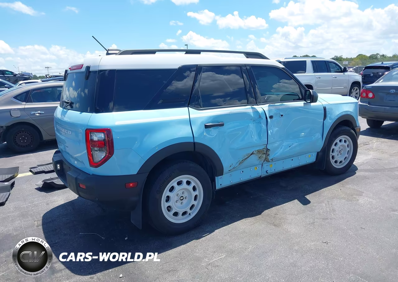 2025 Ford Bronco Sport Heritage VIN:3FMCR9GN2SRE39627 - 4