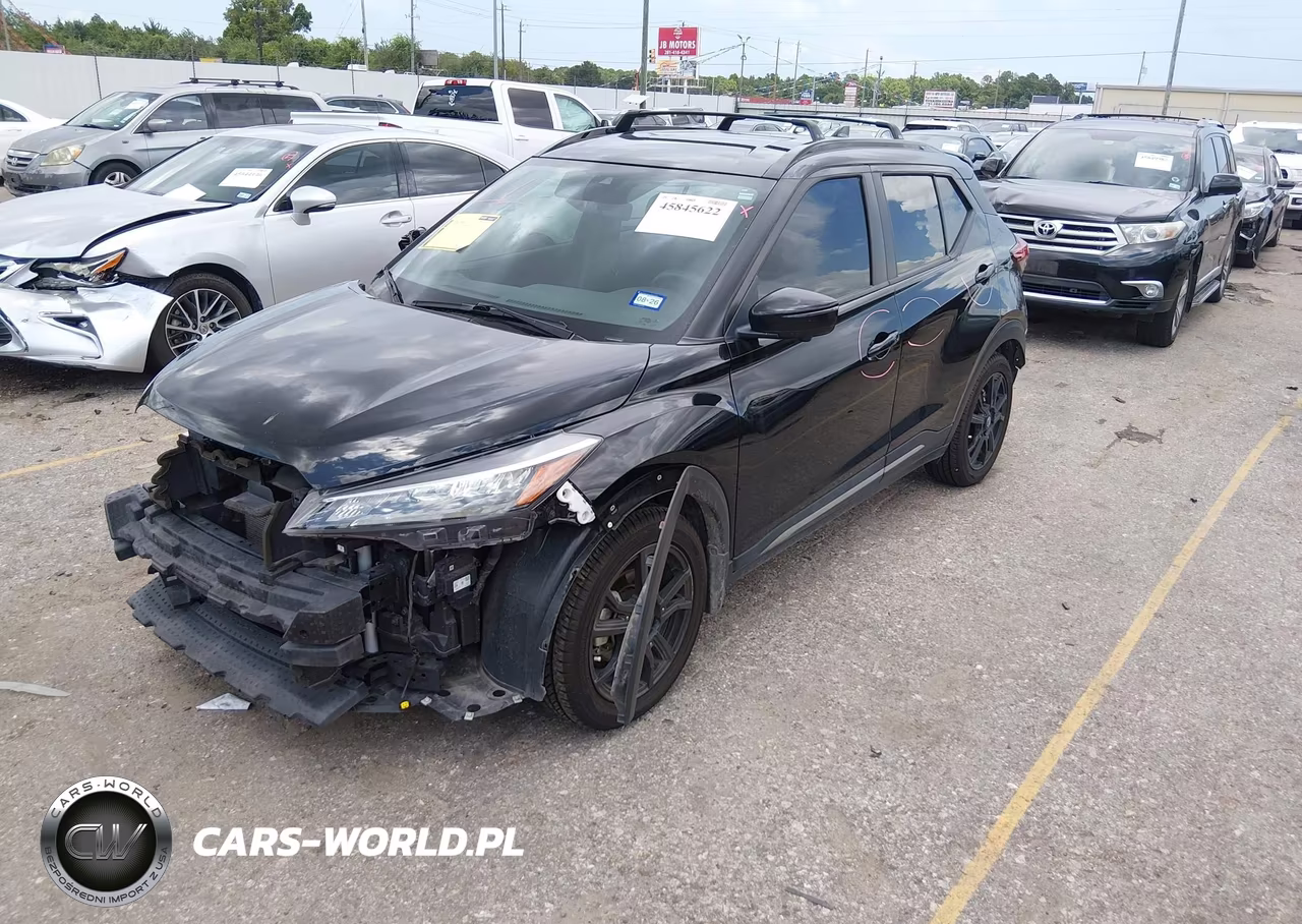 2021 Nissan Kicks Sr Xtronic Cvt VIN:3N1CP5DV1ML528640 - 2