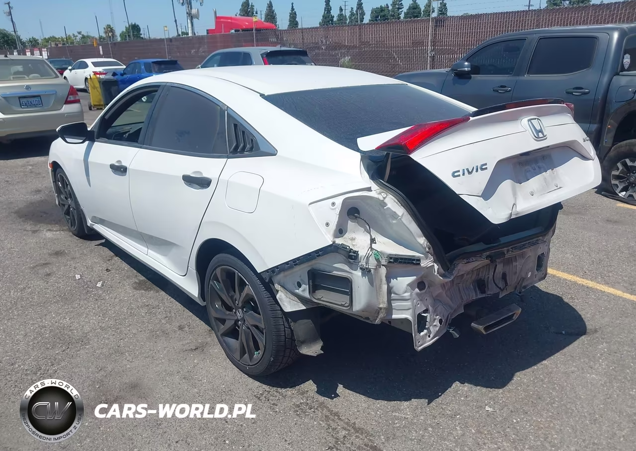 2021 Honda Civic Sport VIN:2HGFC2F82MH547946 - 3