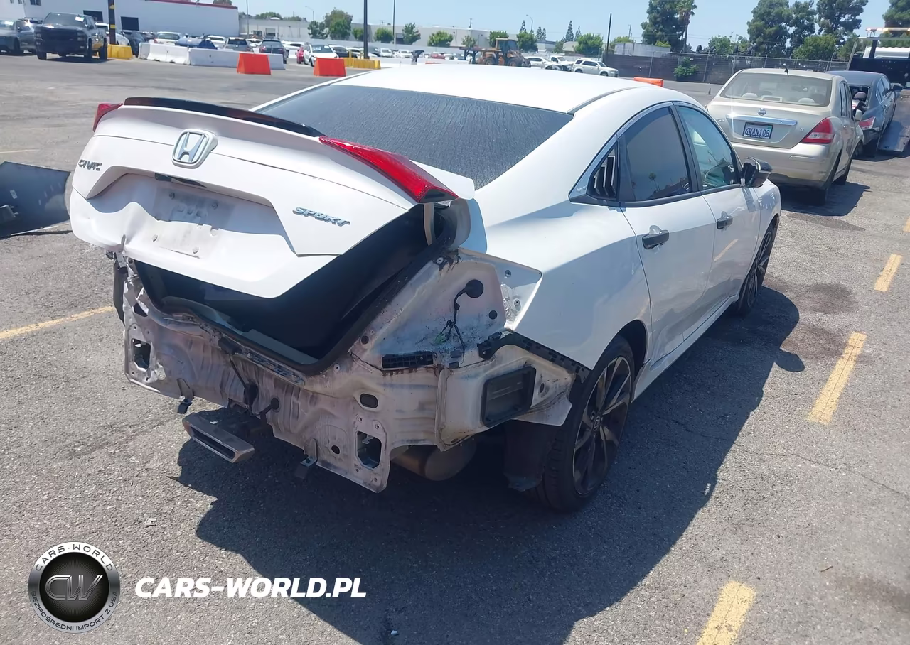 2021 Honda Civic Sport VIN:2HGFC2F82MH547946 - 4