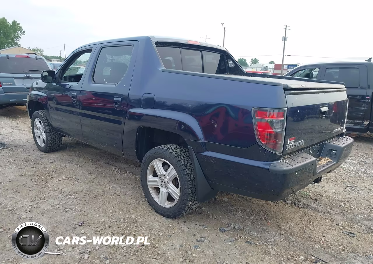 2013 Honda Ridgeline Rtl VIN:5FPYK1F55DB014965 - 3