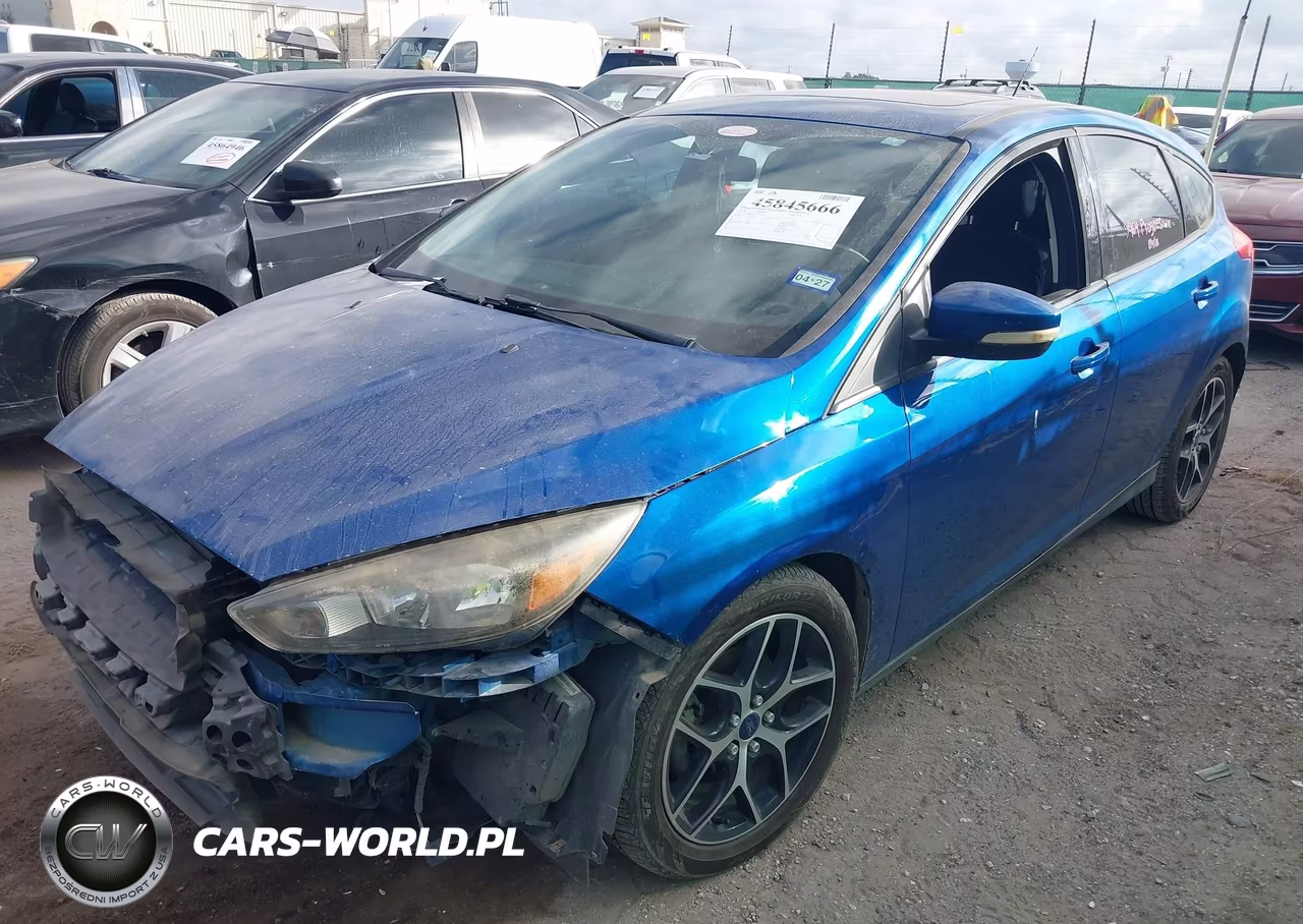 2018 Ford Focus Sel VIN:1FADP3M23JL201195 - 2