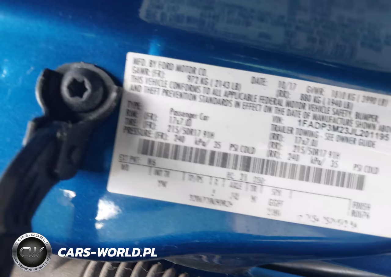 2018 Ford Focus Sel VIN:1FADP3M23JL201195 - 9