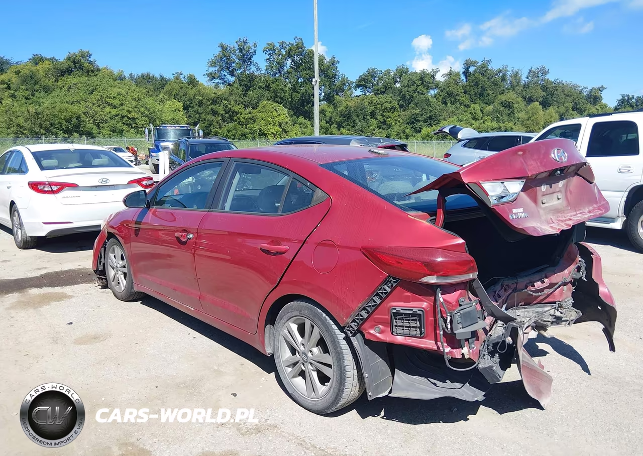 2017 Hyundai Elantra Se VIN:KMHD84LF2HU195617 - 3