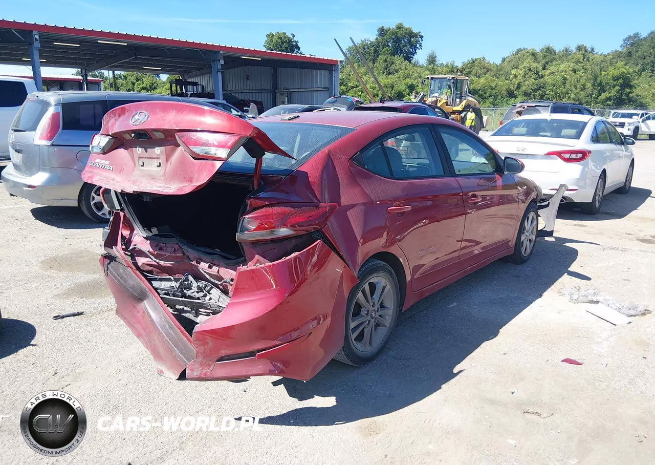 2017 Hyundai Elantra Se VIN:KMHD84LF2HU195617 - 4