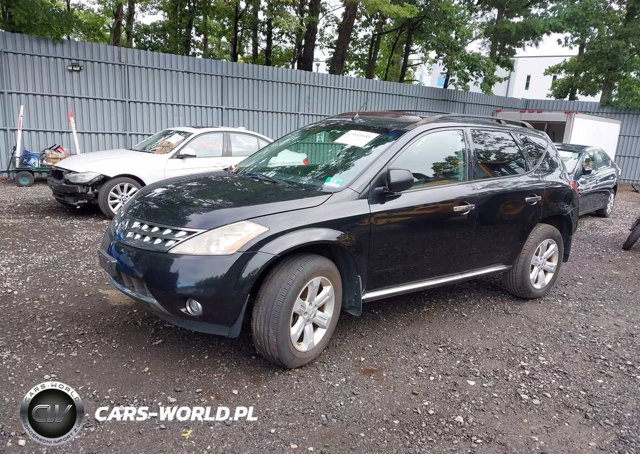 2007 Nissan Murano Sl VIN:JN8AZ08W67W663703 - 2