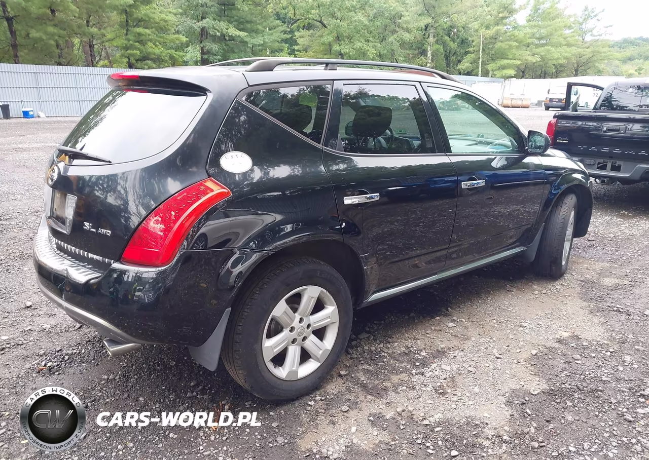 2007 Nissan Murano Sl VIN:JN8AZ08W67W663703 - 4