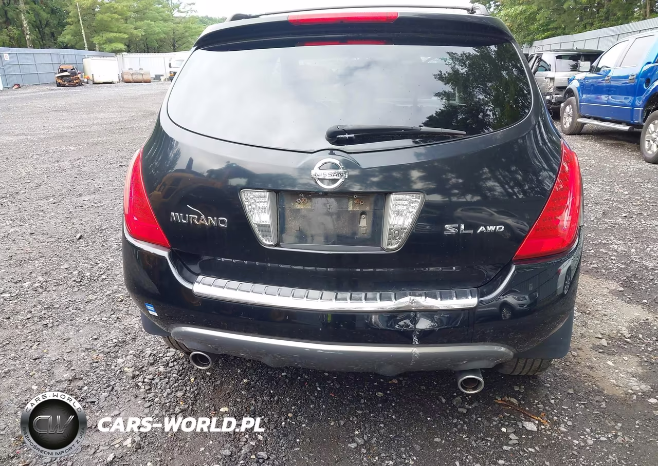 2007 Nissan Murano Sl VIN:JN8AZ08W67W663703 - 6