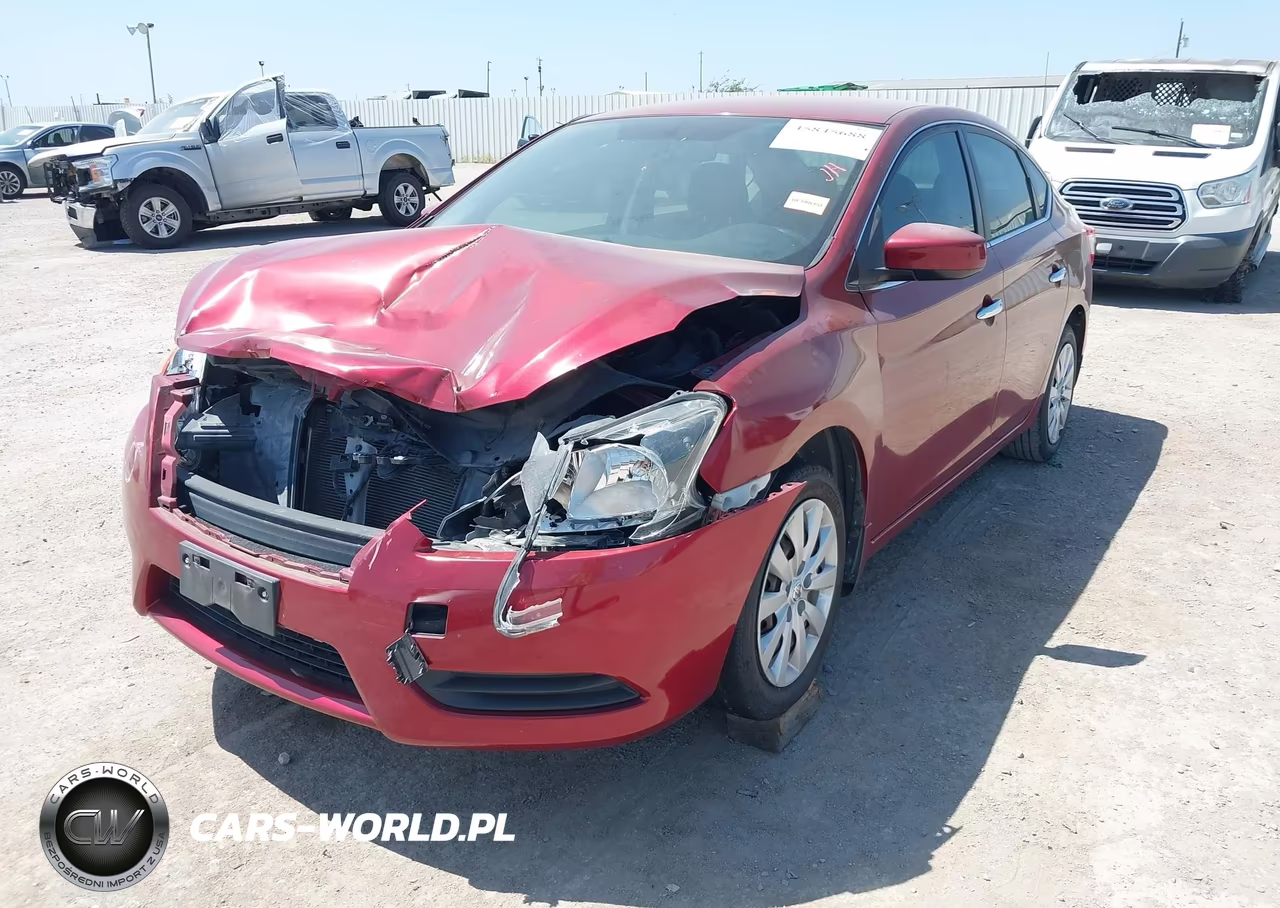 2015 Nissan Sentra Sv VIN:3N1AB7AP0FL689703 - 2