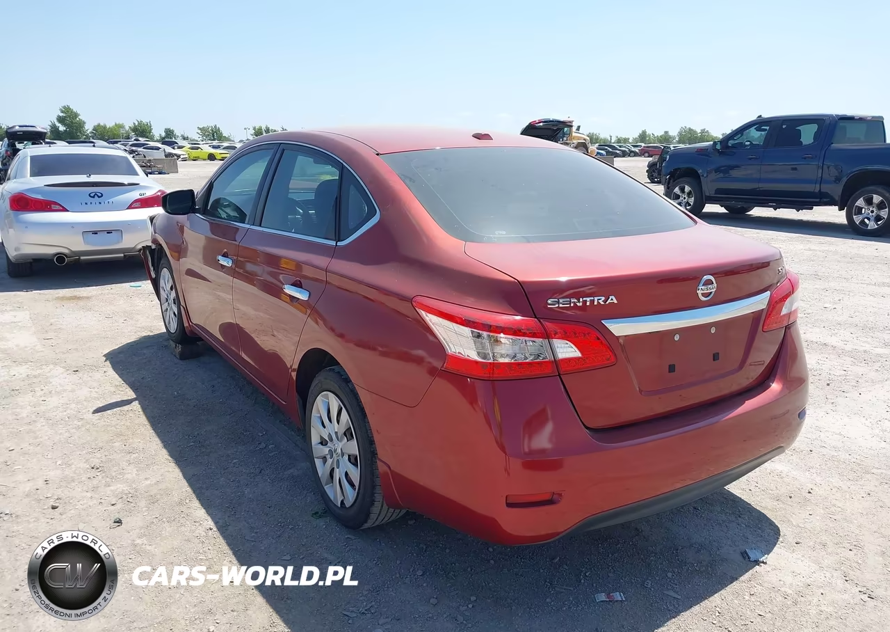2015 Nissan Sentra Sv VIN:3N1AB7AP0FL689703 - 3