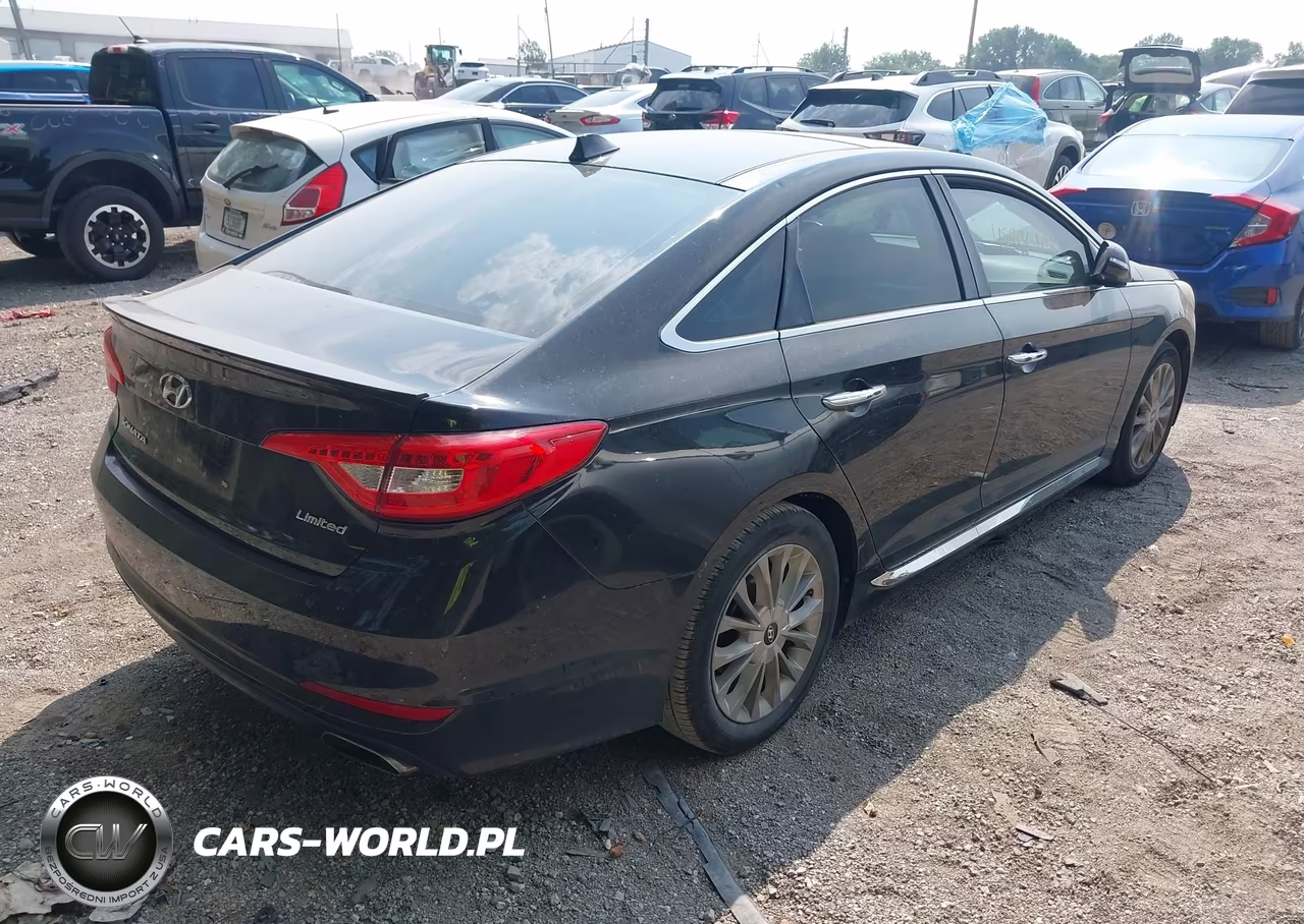 2015 Hyundai Sonata Limited VIN:5NPE34AF8FH122432 - 4