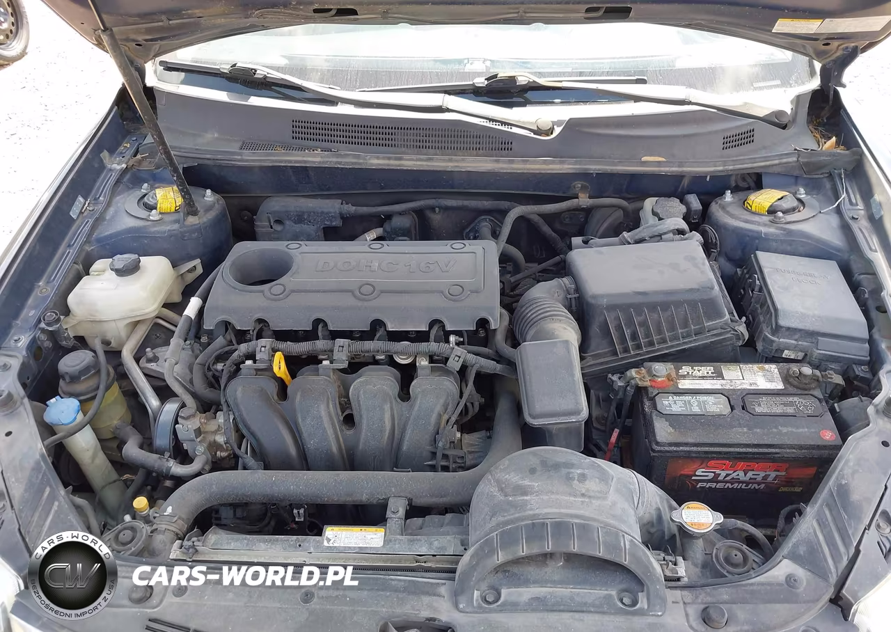 2009 Kia Optima Lx VIN:KNAGE228X95319398 - 10