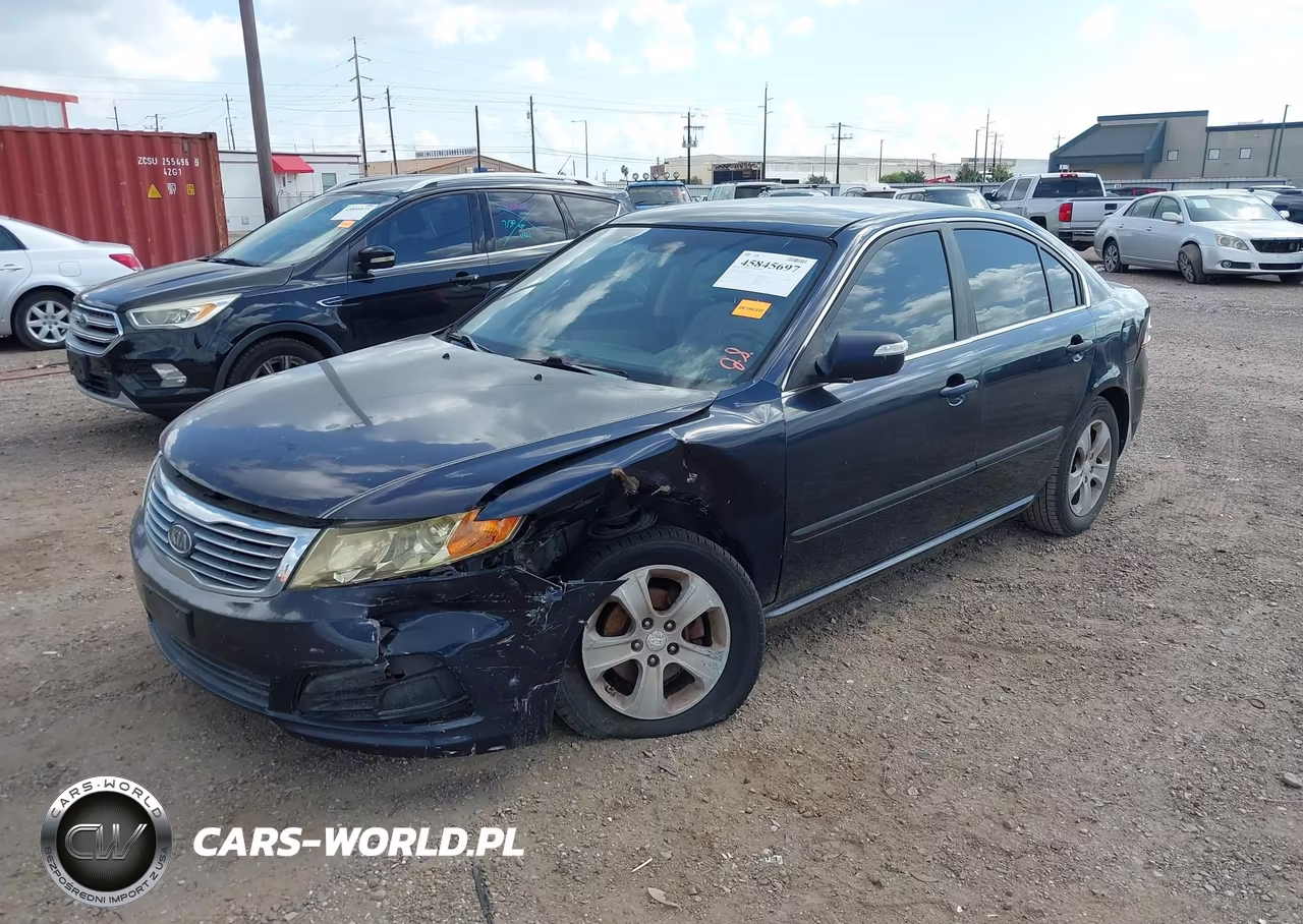 2009 Kia Optima Lx VIN:KNAGE228X95319398 - 2