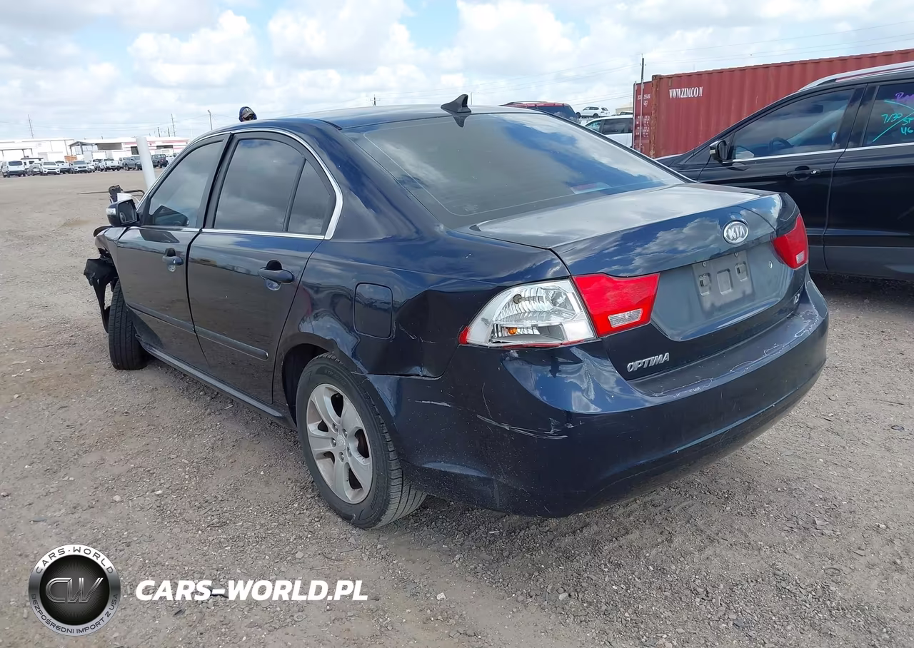 2009 Kia Optima Lx VIN:KNAGE228X95319398 - 3
