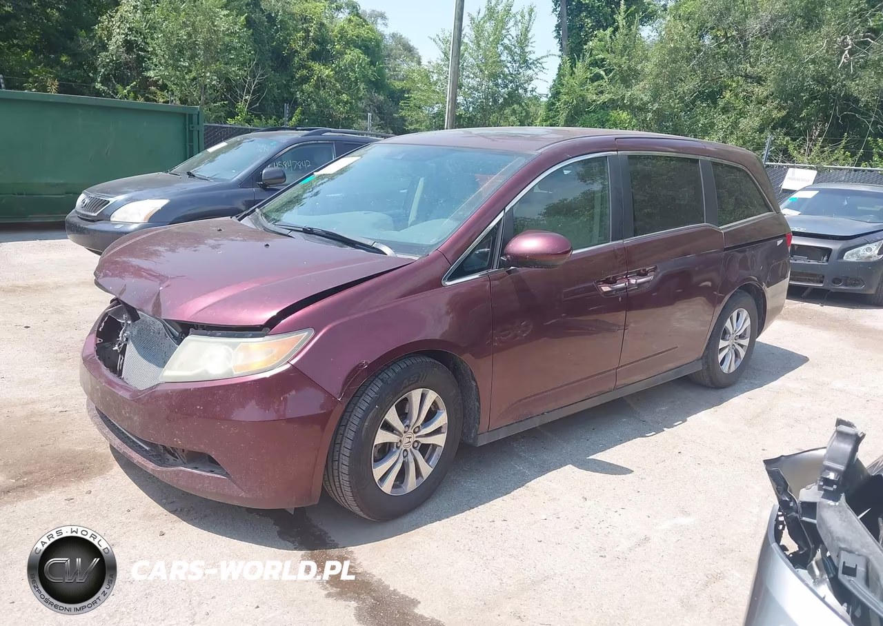 2016 Honda Odyssey Ex-L VIN:5FNRL5H64GB025726 - 2